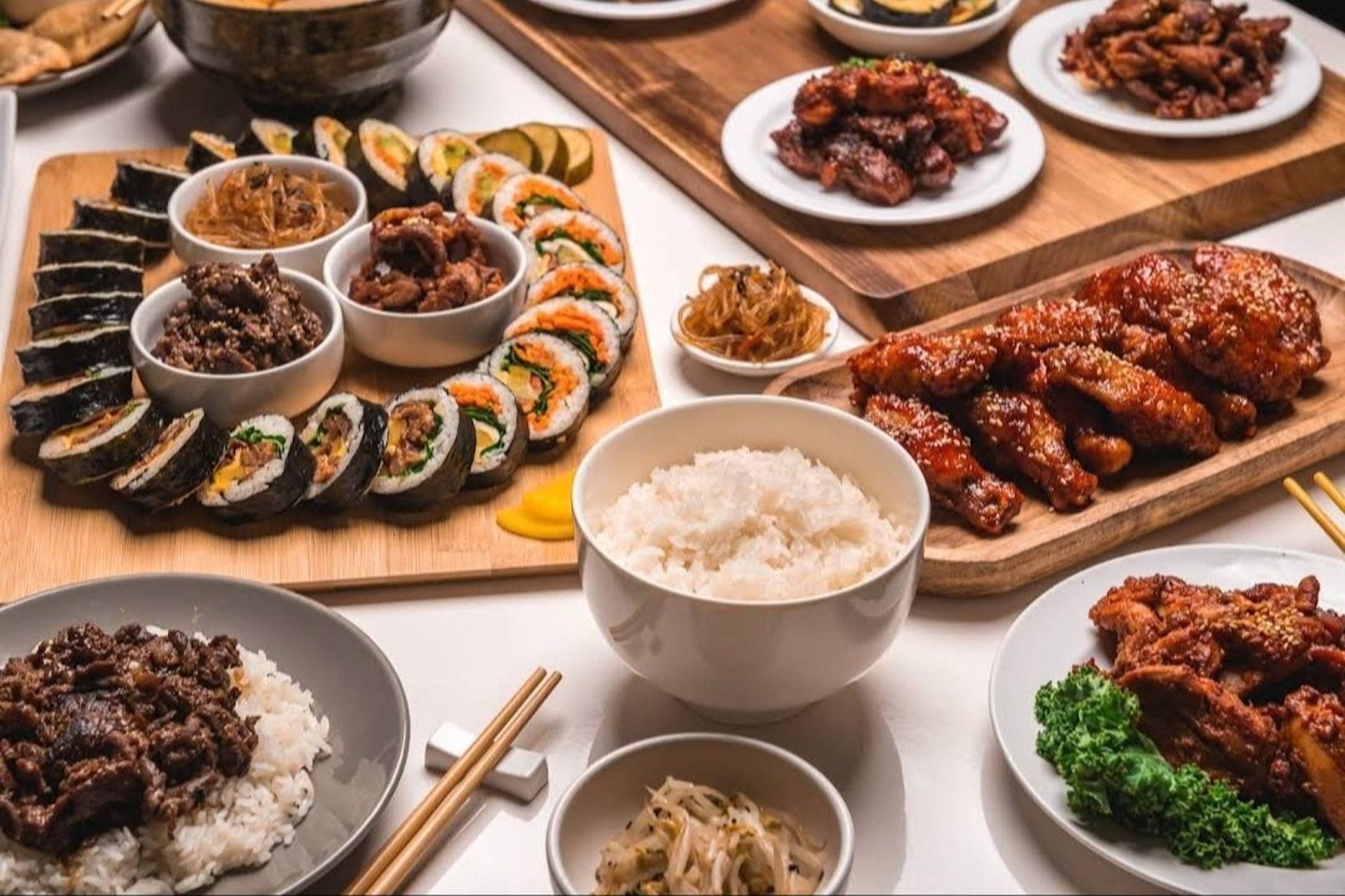 From Kimbop to Premium Galbi — all made from scratch