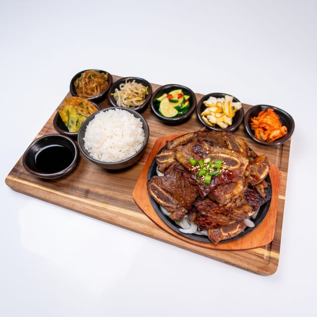 Korean Premium Galbi Meal.