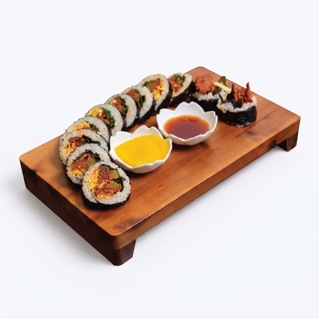 Spicy Pork Bulgogi Kimbop.